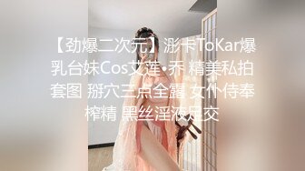 【劲爆二次元】浵卡ToKar爆乳台妹Cos艾莲•乔 精美私拍套图 掰穴三点全露 女仆侍奉榨精 黑丝淫液足交