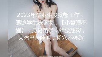 2023年毕业生没找都工作，眼镜学生妹下海，【小寓睡不醒】，身材苗条，蜂腰翘臀，大鸡巴哇哇叫，粉穴不停歇