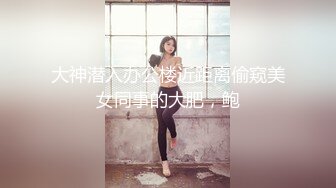 大神潜入办公楼近距离偷窥美女同事的大肥，鲍