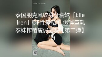 泰国朋克风纹身牙套妹「Elle Iren」OF性爱私拍 微胖巨乳泰妹榨精瘦弱男友【第二弹】 (1)