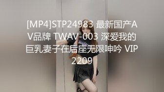 [MP4]STP24983 最新国产AV品牌 TWAV-003 深爱我的巨乳妻子在后座无限呻吟 VIP2209