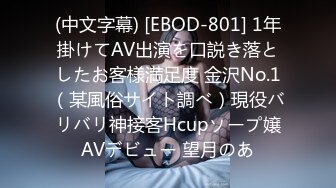 (中文字幕) [EBOD-801] 1年掛けてAV出演を口説き落としたお客様満足度 金沢No.1（某風俗サイト調べ）現役バリバリ神接客Hcupソープ嬢AVデビュー 望月のあ