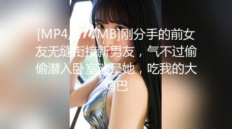 [MP4/277MB]刚分手的前女友无缝衔接新男友，气不过偷偷潜入卧室迷晕她，吃我的大鸡巴