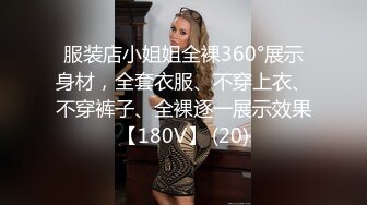 服装店小姐姐全裸360°展示身材，全套衣服、不穿上衣、不穿裤子、全裸逐一展示效果【180V】 (20)