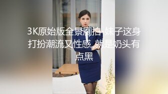 3K原始版全景厕拍-妹子这身打扮潮流又性感,,就是奶头有点黑