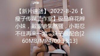 【新片速遞】 2022-8-26【瘦子传媒工作室】极品麻花辫小妹，戴眼镜果然骚，小哥忍不住再来一炮，妹子很配合[260MB/MP4/00:33:13]